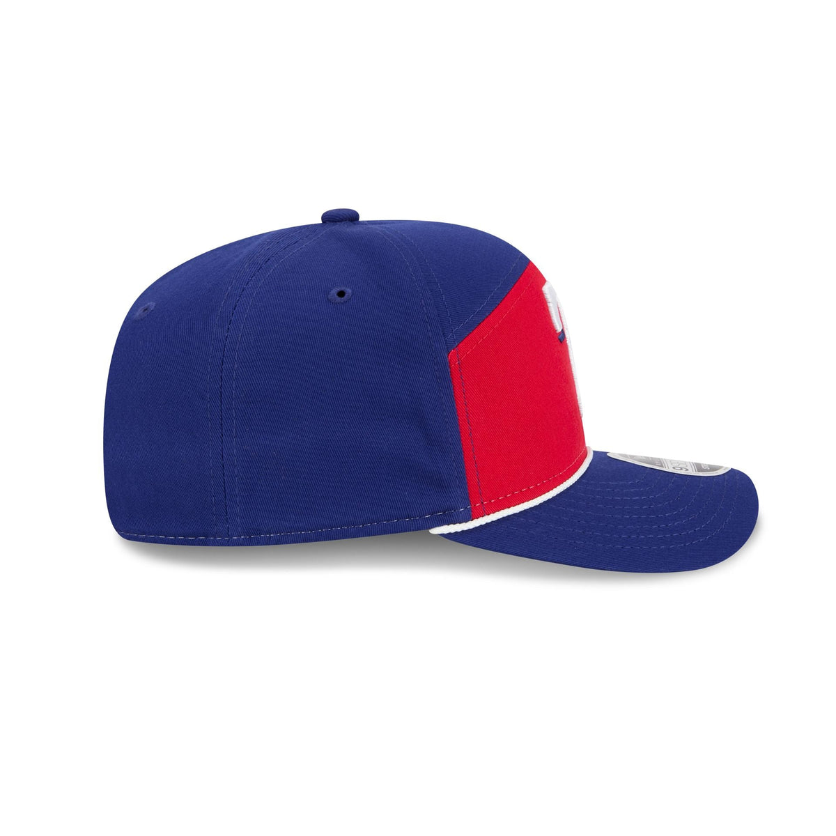 Texas Rangers Split Panel 9SEVENTY Stretch-Snap Hat