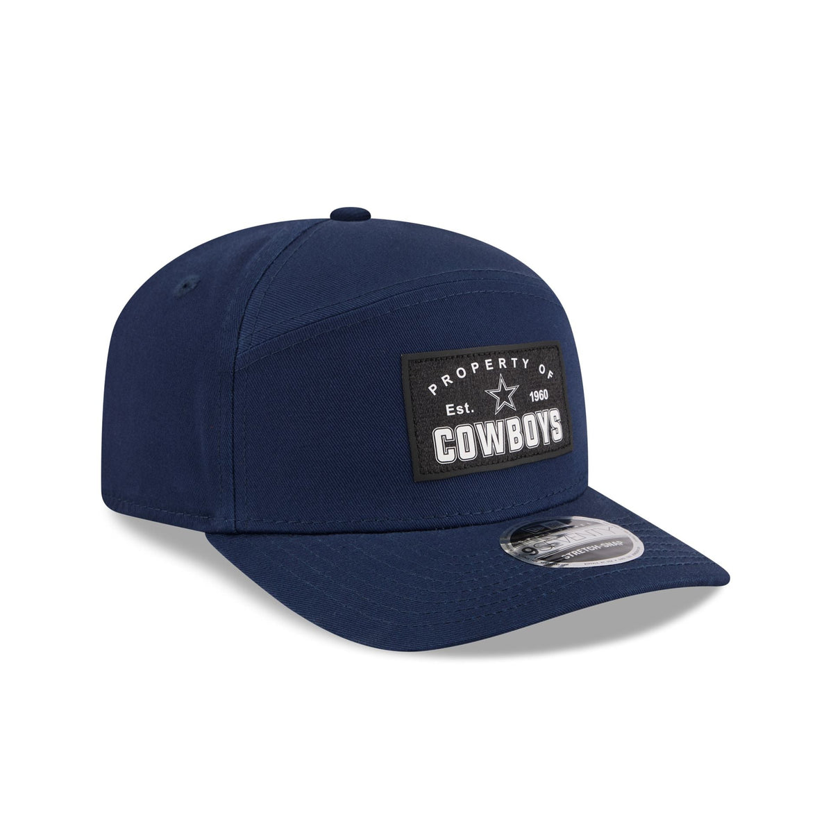 Dallas Cowboys Property of Patch Split Panel 9SEVENTY Stretch-Snap Hat