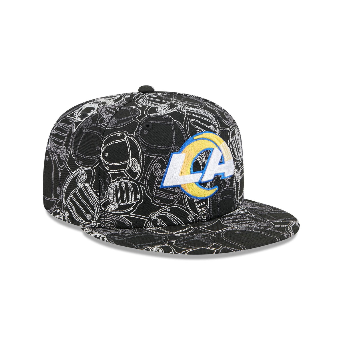 Los Angeles Rams Cap Scramble 59FIFTY Fitted Hat