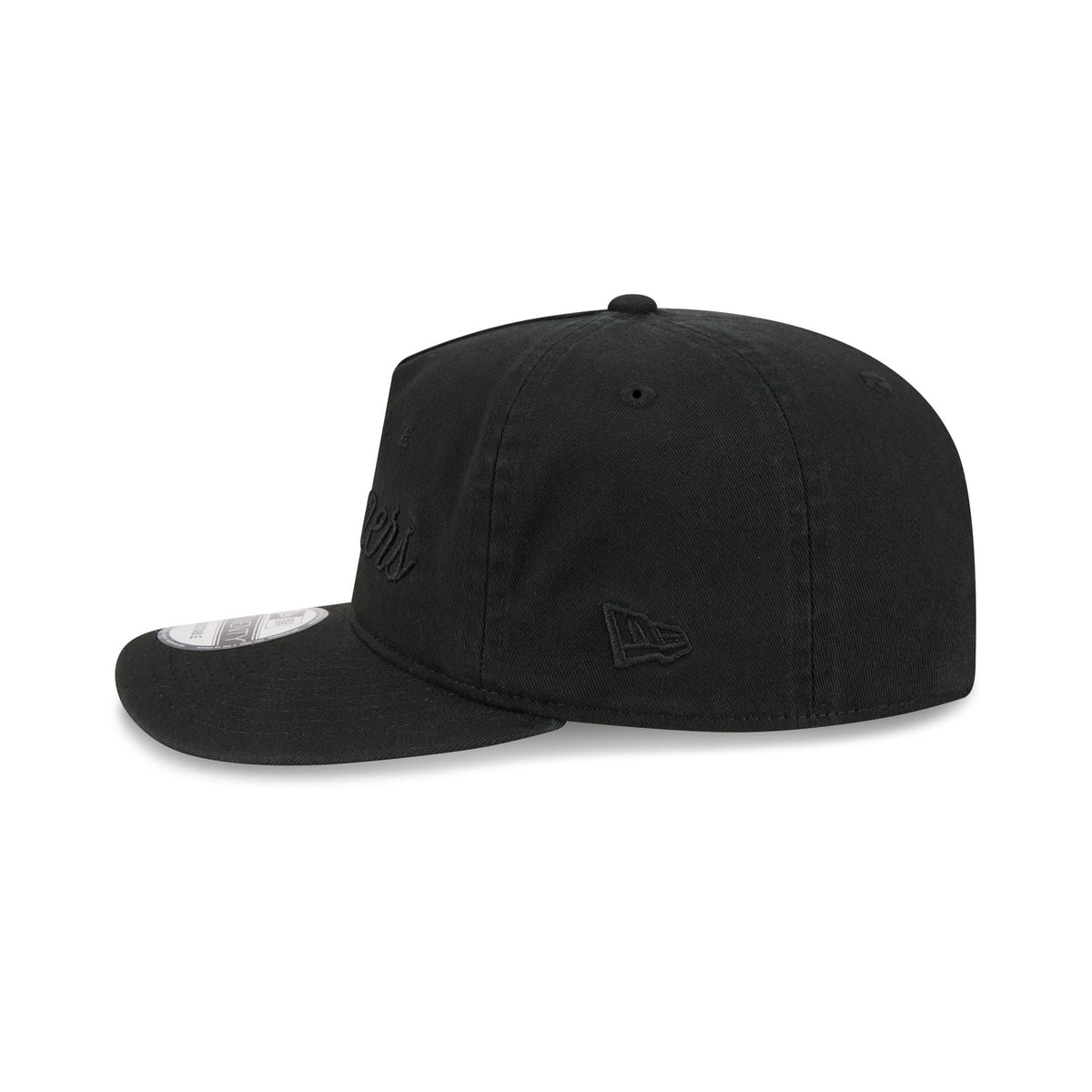 Seattle Mariners All Black Scripted 19TWENTY Adjustable Hat