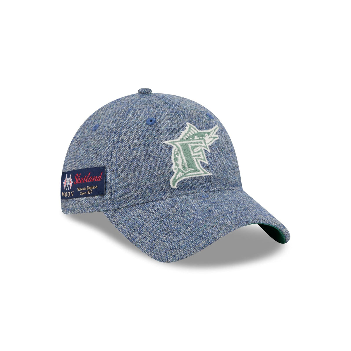 Miami Marlins Light Royal Shetland Moon 9TWENTY Adjustable Hat