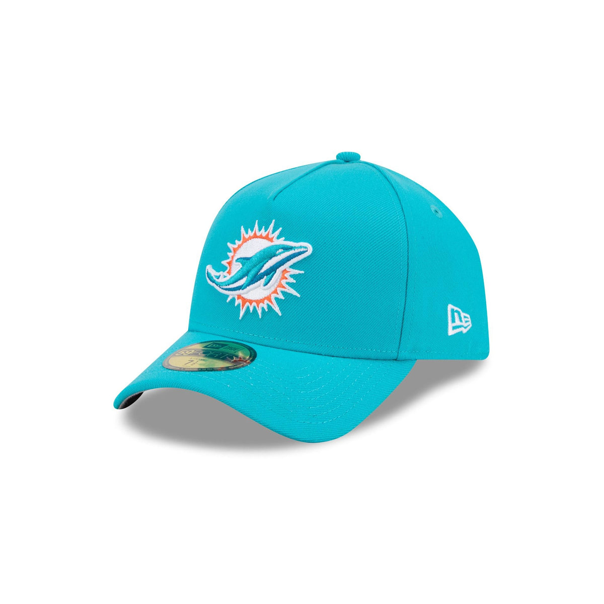 Miami Dolphins Team Side 59FORTY A-Frame Fitted Hat
