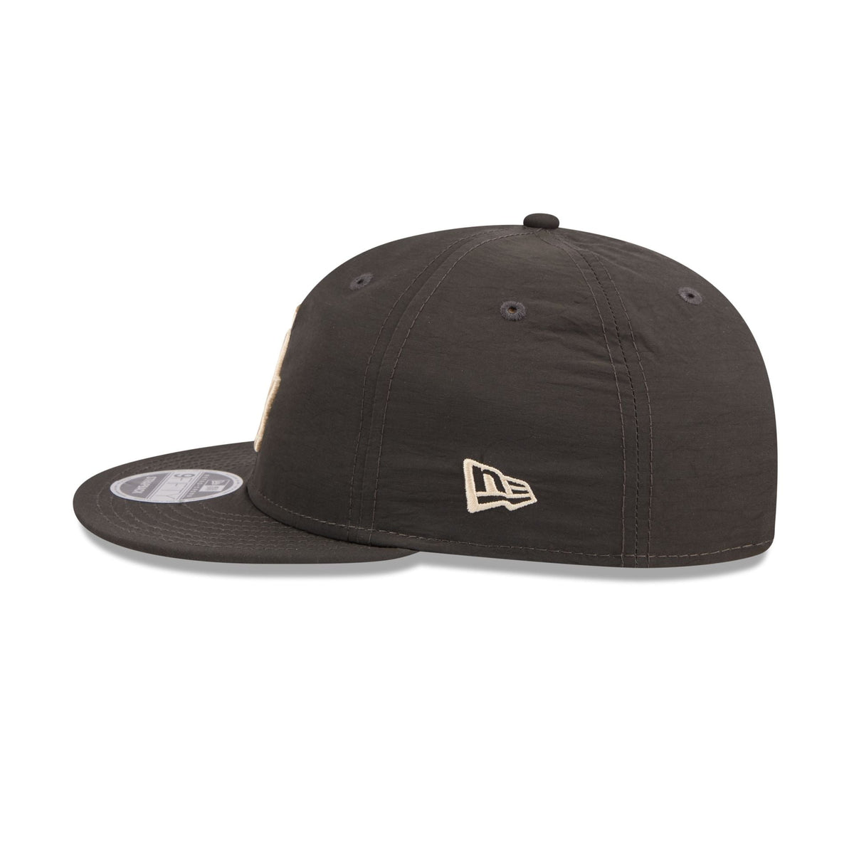Los Angeles Dodgers Three Looms Nylon Black Retro Crown 9FIFTY Adjustable Hat