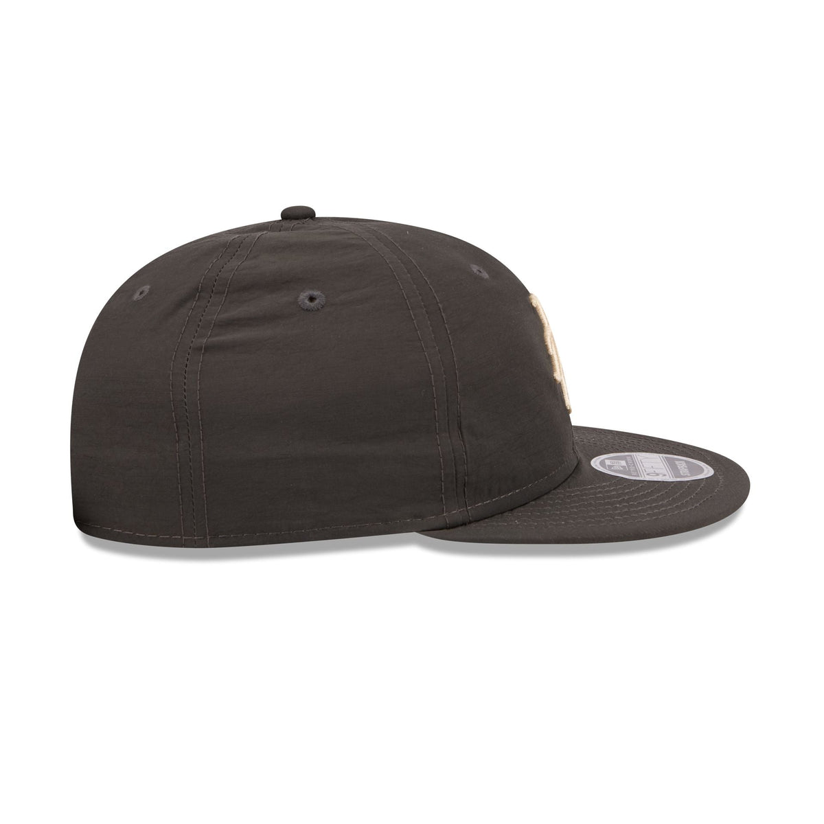 New York Mets Three Looms Nylon Black Retro Crown 9FIFTY Adjustable Hat