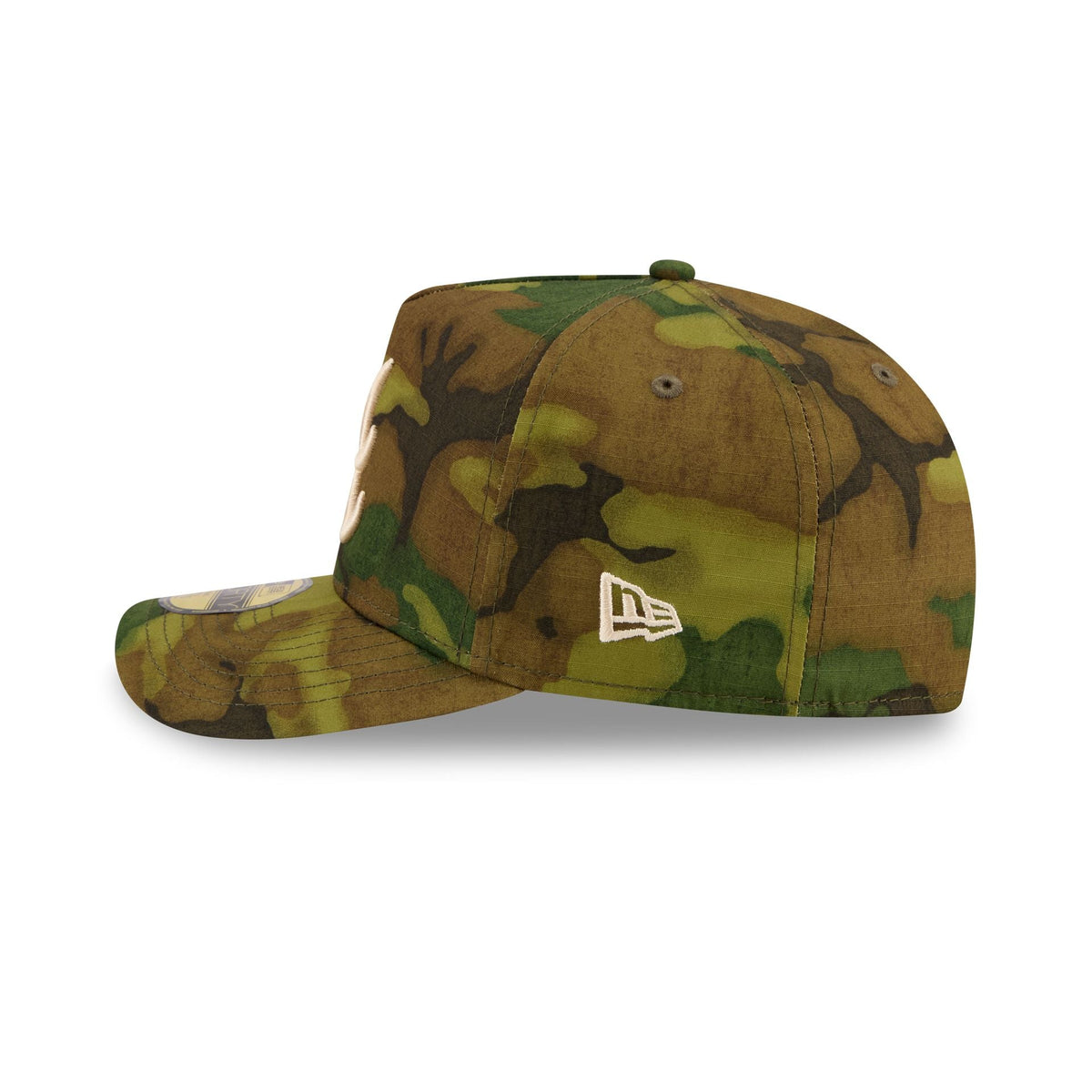 Atlanta Braves Three Looms Ripstop Camo 59FORTY A-Frame Fitted Hat