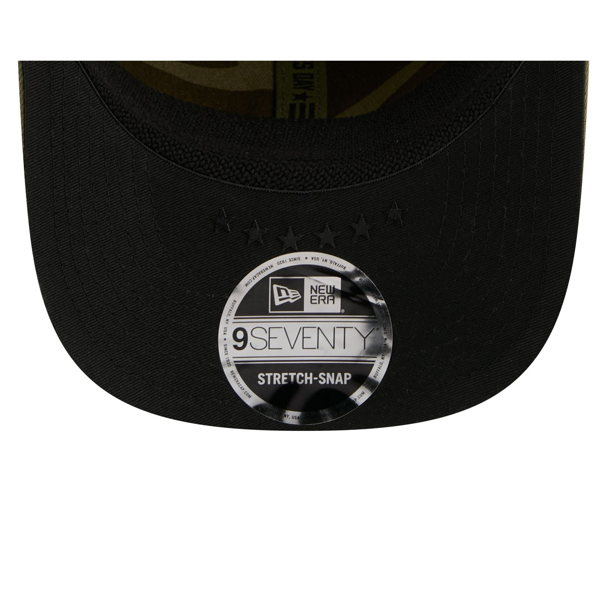 Miami Marlins Armed Forces Day 2026 9SEVENTY Stretch-Snap Hat