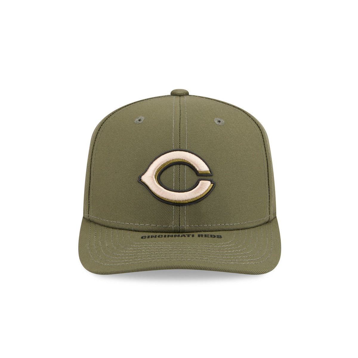 Cincinnati Reds Armed Forces Day 2026 9SEVENTY Stretch-Snap Hat