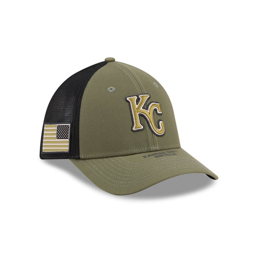 Kansas City Royals Armed Forces Day 2026 39THIRTY M-Crown Stretch Fit Hat
