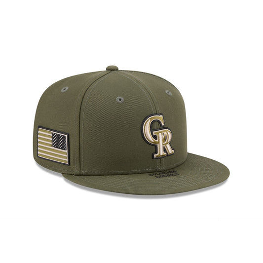 Colorado Rockies Armed Forces Day 2026 9FIFTY Snapback Hat