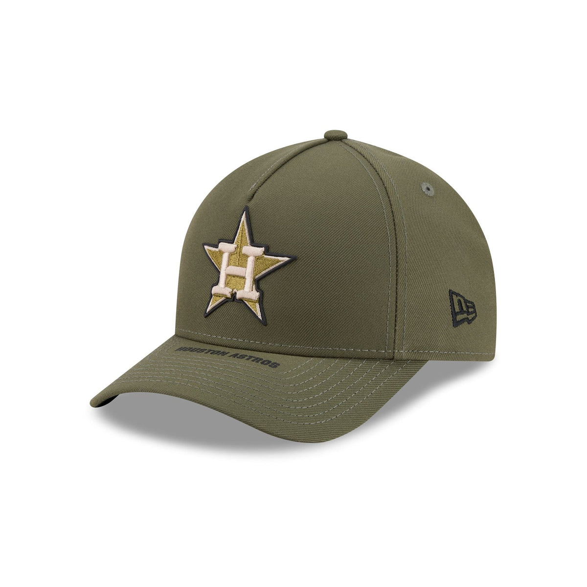 Houston Astros Armed Forces Day 2026 9FORTY M-Crown A-Frame Snapback Hat