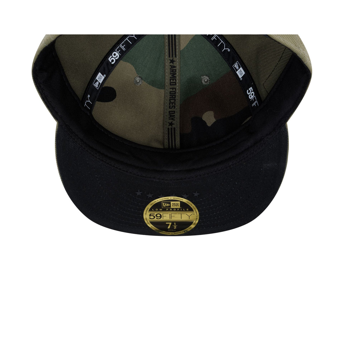 Tampa Bay Rays Armed Forces Day 2026 Low Profile 59FIFTY Fitted Hat