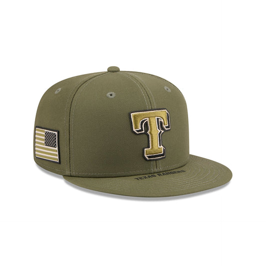Texas Rangers Armed Forces Day 2026 9FIFTY Snapback Hat