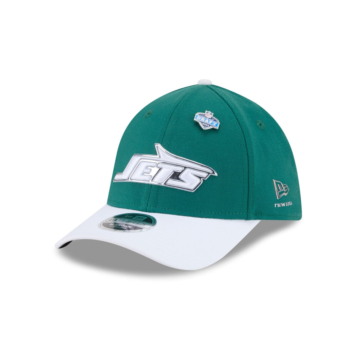 New York Jets 2026 Draft 39THIRTY M-Crown Stretch Fit Hat