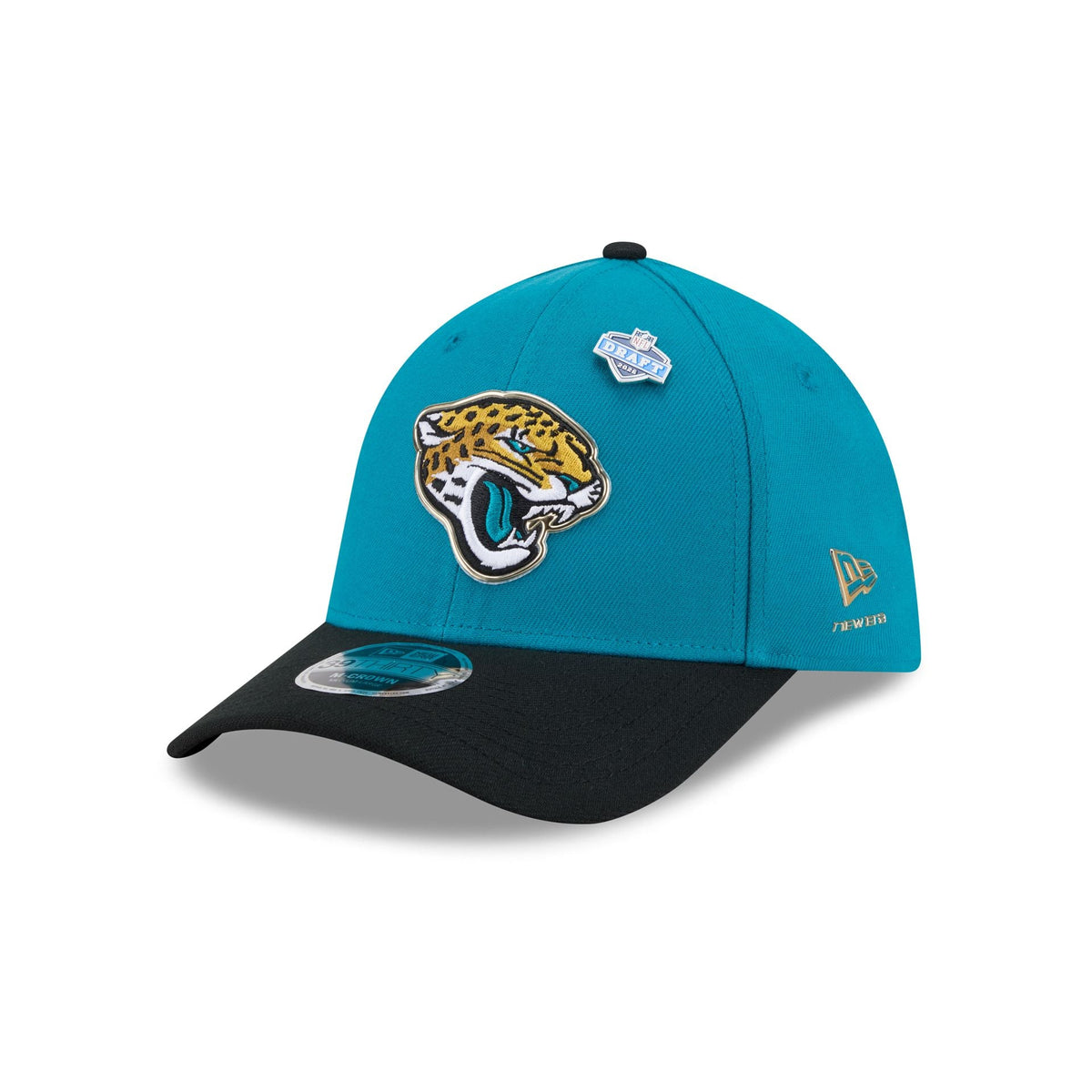 Jacksonville Jaguars 2026 Draft 39THIRTY M-Crown Stretch Fit Hat