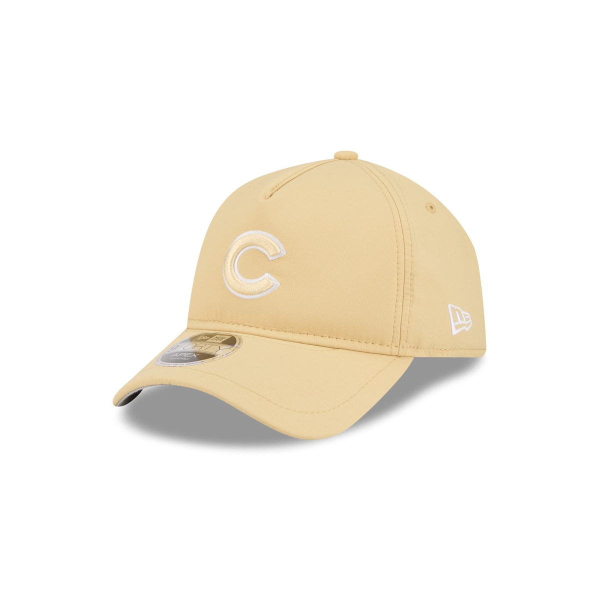 Chicago Cubs Beige 9FORTY APEX Snapback Hat