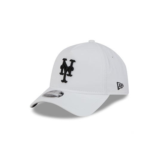 New York Mets White 9FORTY APEX Snapback Hat