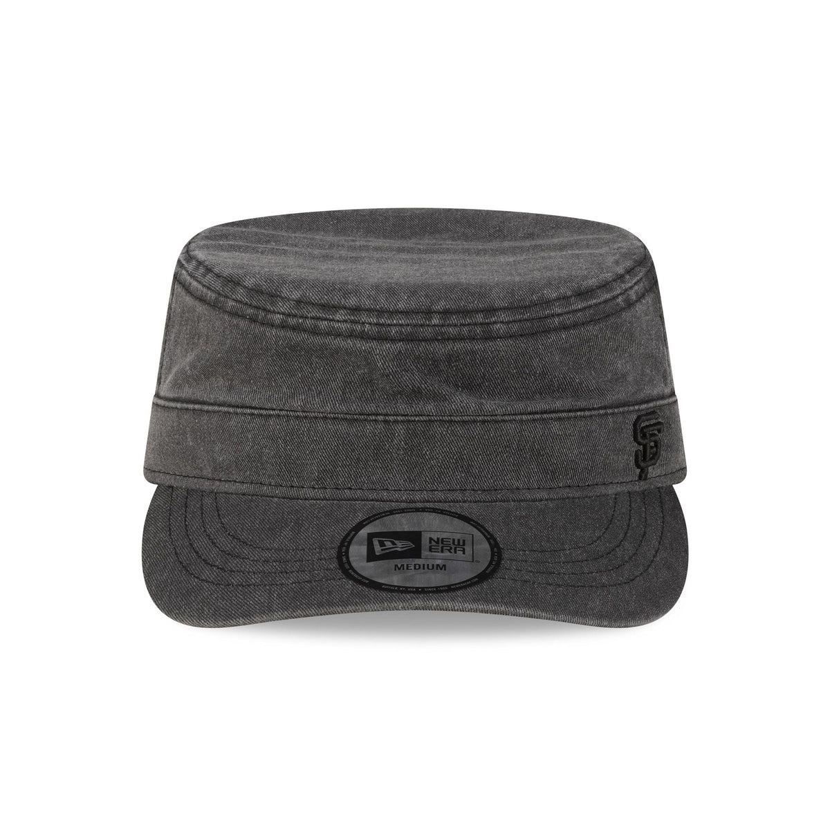 San Francisco Giants Pigment Dye Black Military Cap