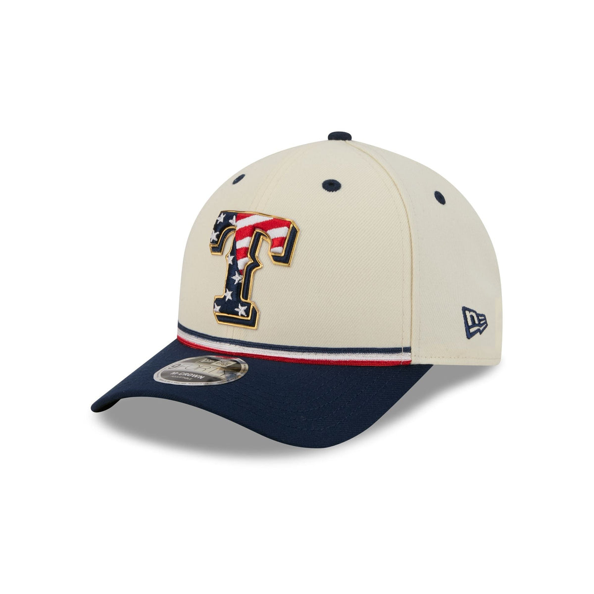 Texas Rangers Independence Day 2026 9FORTY M-Crown Snapback Hat