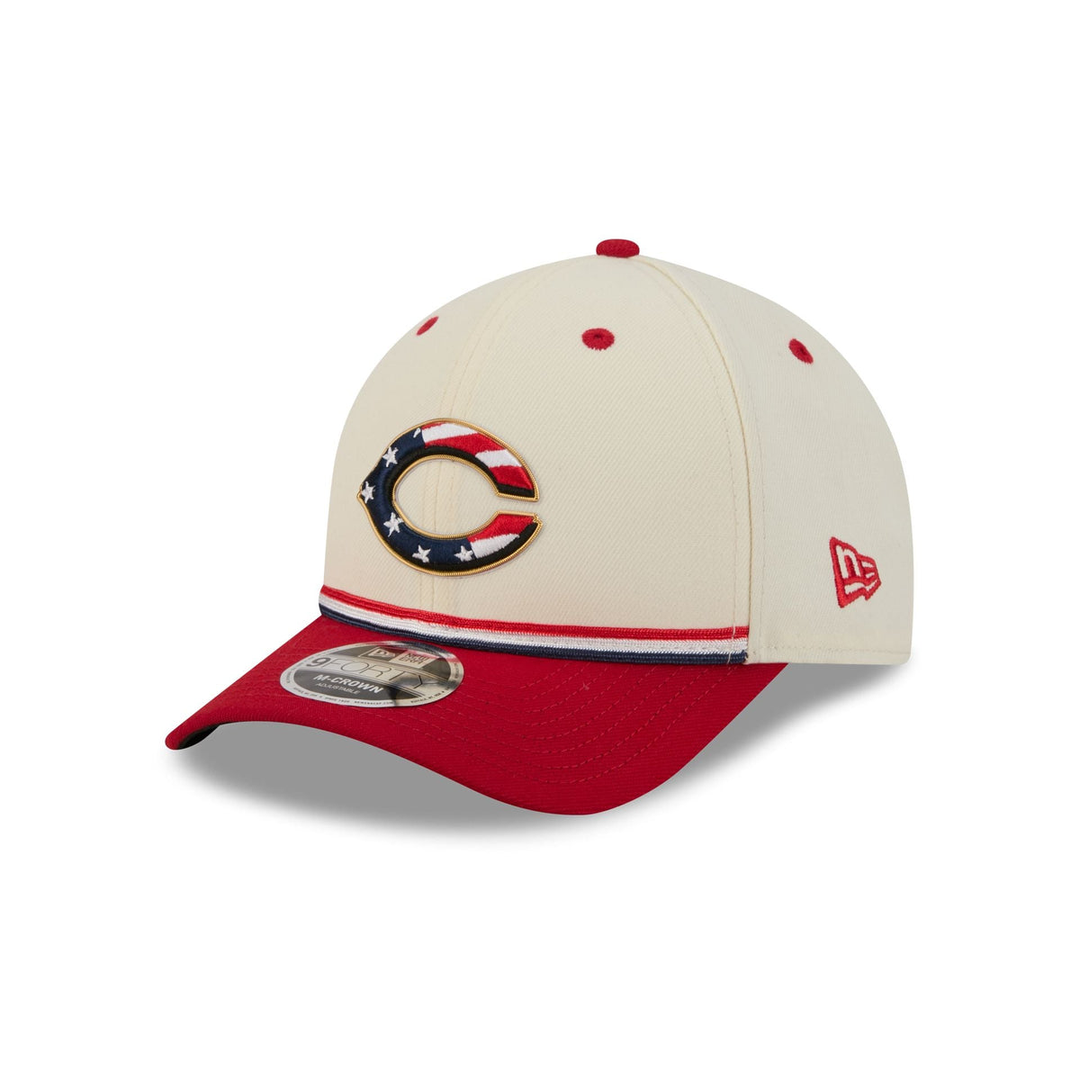 Cincinnati Reds Independence Day 2026 9FORTY M-Crown Snapback Hat