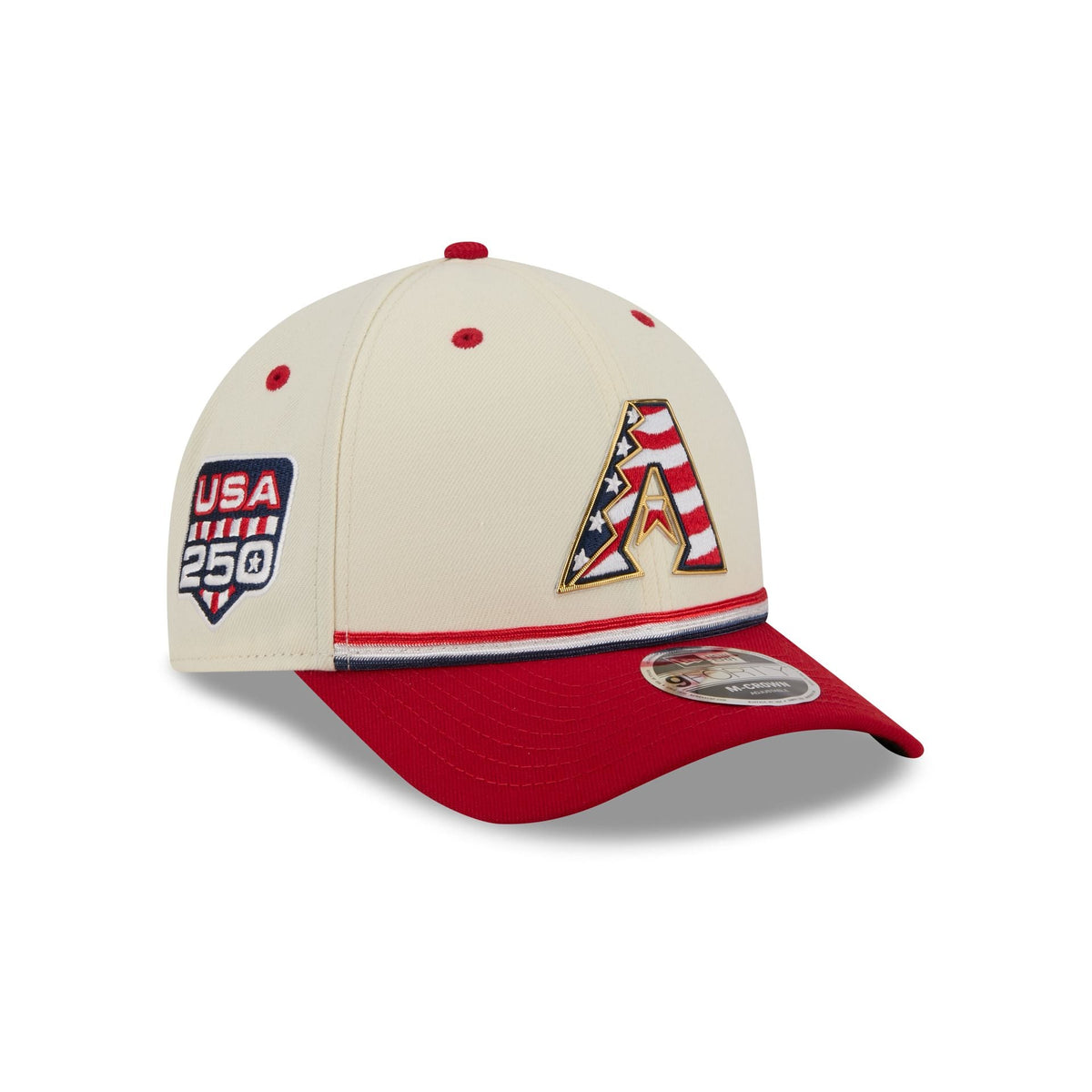 Arizona Diamondbacks Independence Day 2026 9FORTY M-Crown Snapback Hat
