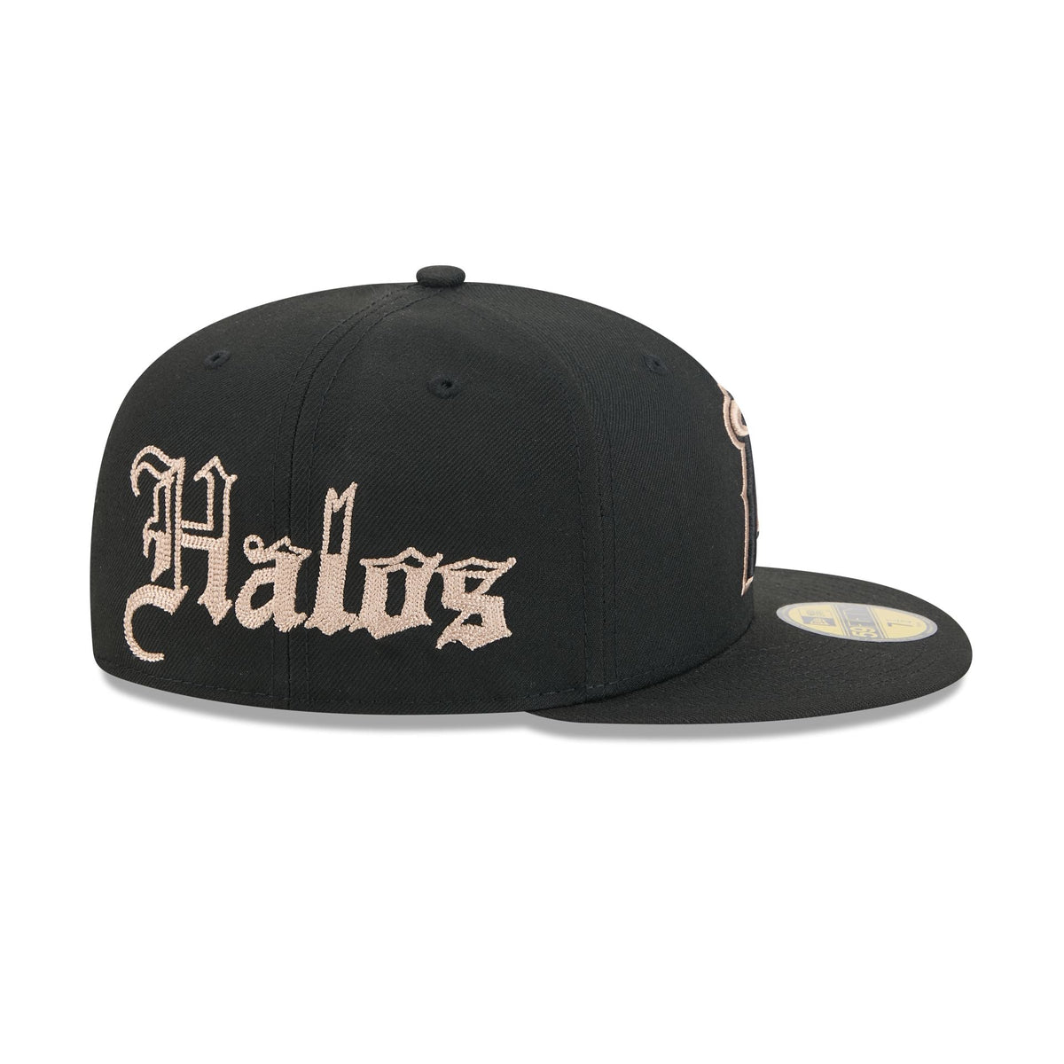 Los Angeles Angels Gothic Lettering 59FIFTY Fitted Hat