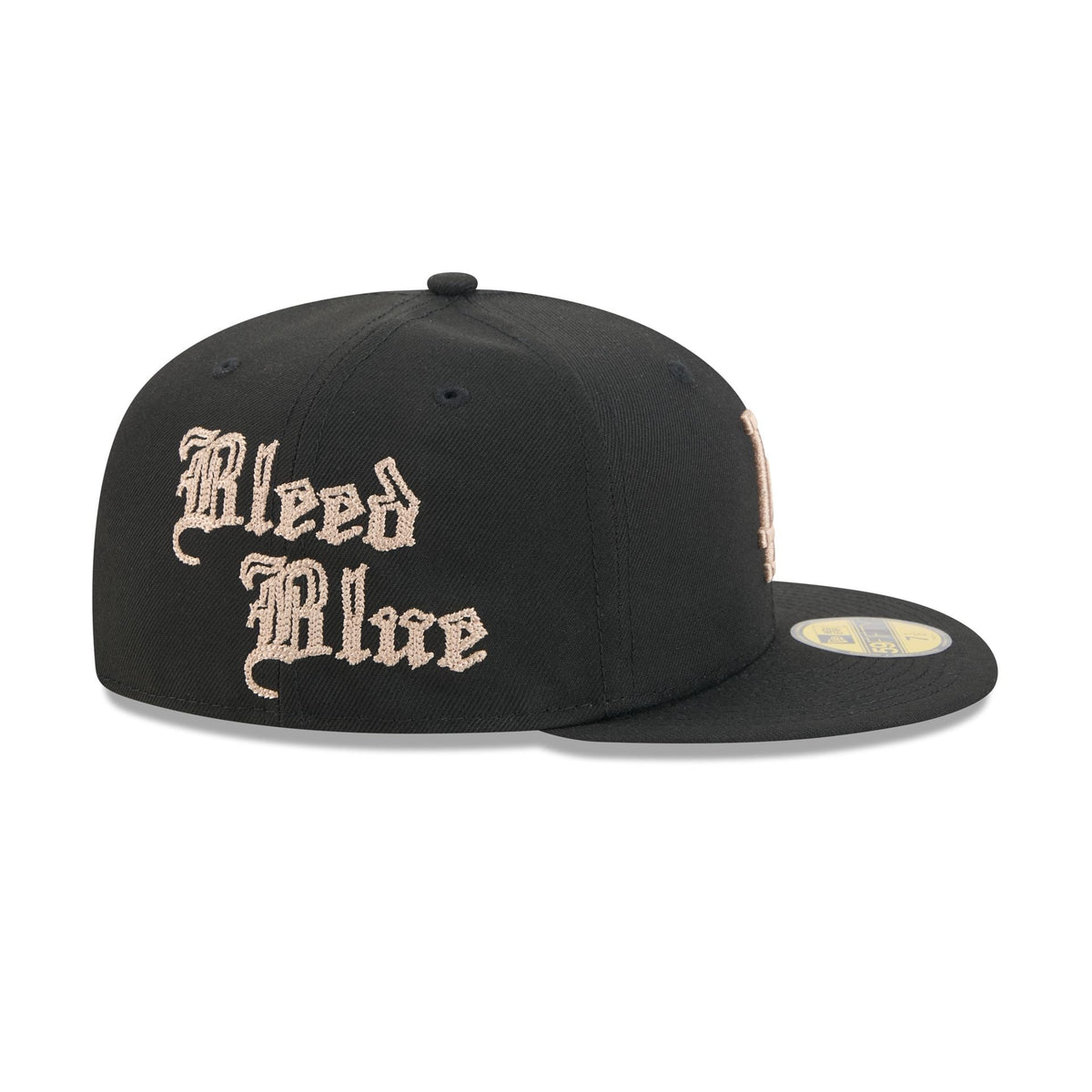 Los Angeles Dodgers Gothic Lettering 59FIFTY Fitted Hat
