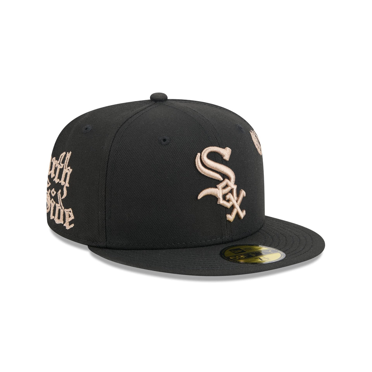 Chicago White Sox Gothic Lettering 59FIFTY Fitted Hat