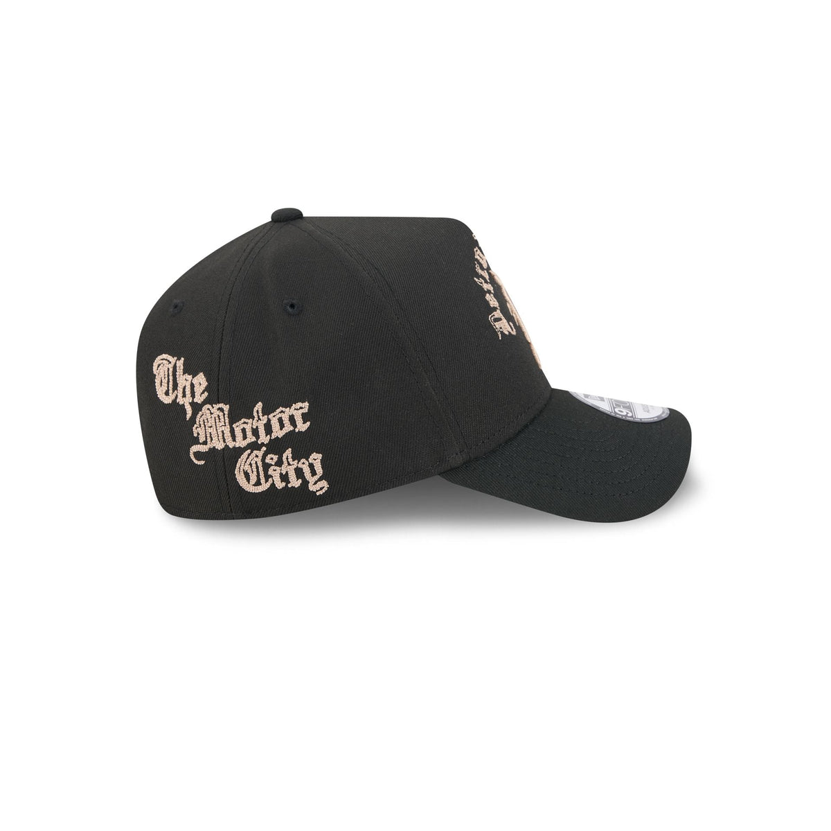 Detroit Tigers Gothic Lettering 9FORTY A-Frame Snapback Hat
