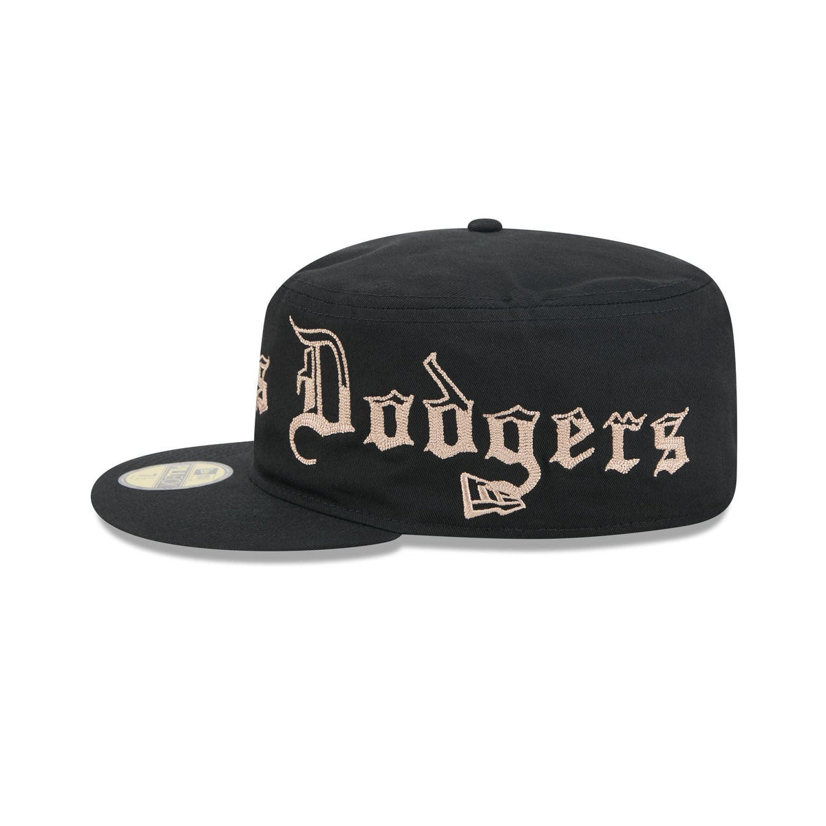 Los Angeles Dodgers Gothic Lettering Pillbox Hat