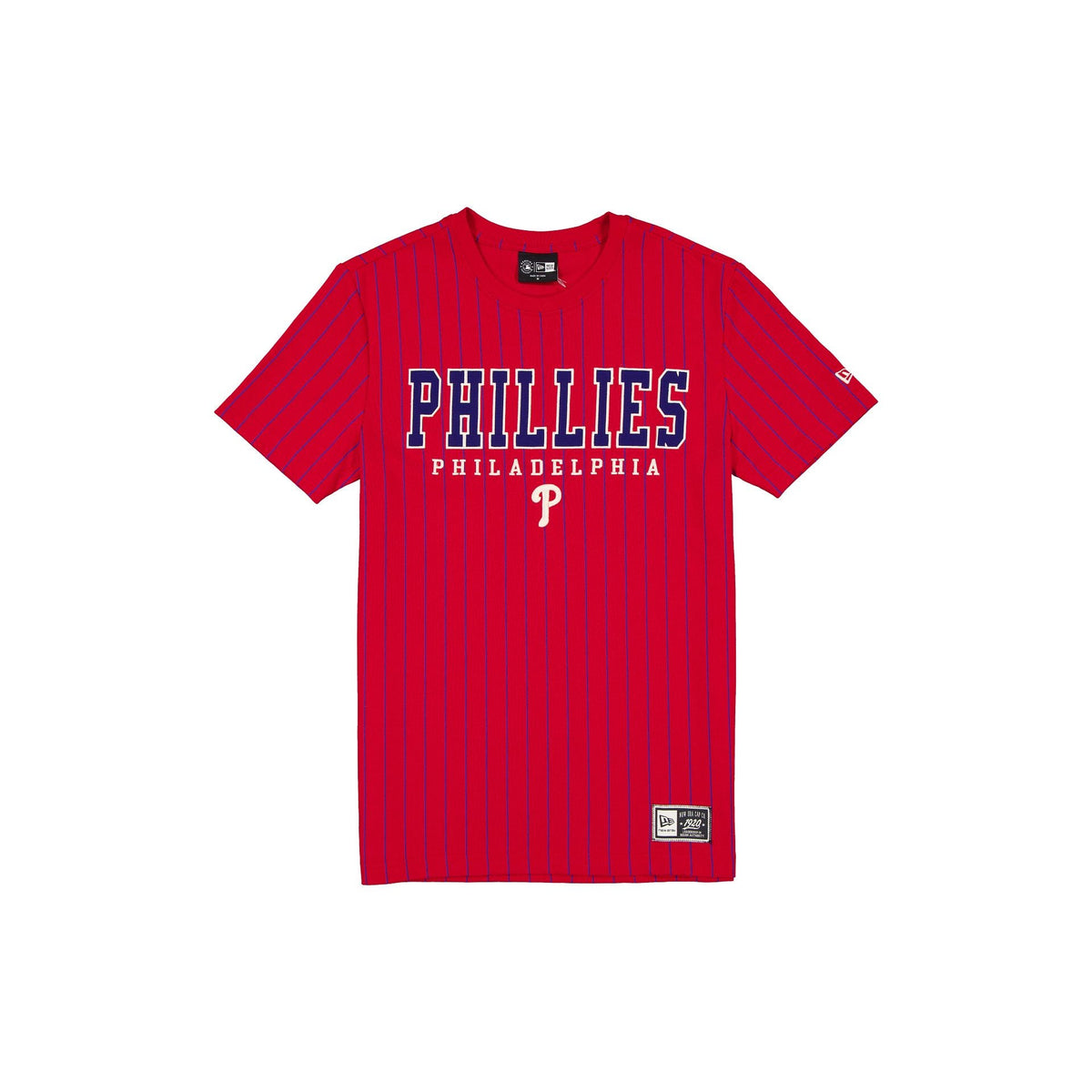Philadelphia Phillies Throwback Pinstripe Varsity T-Shirt