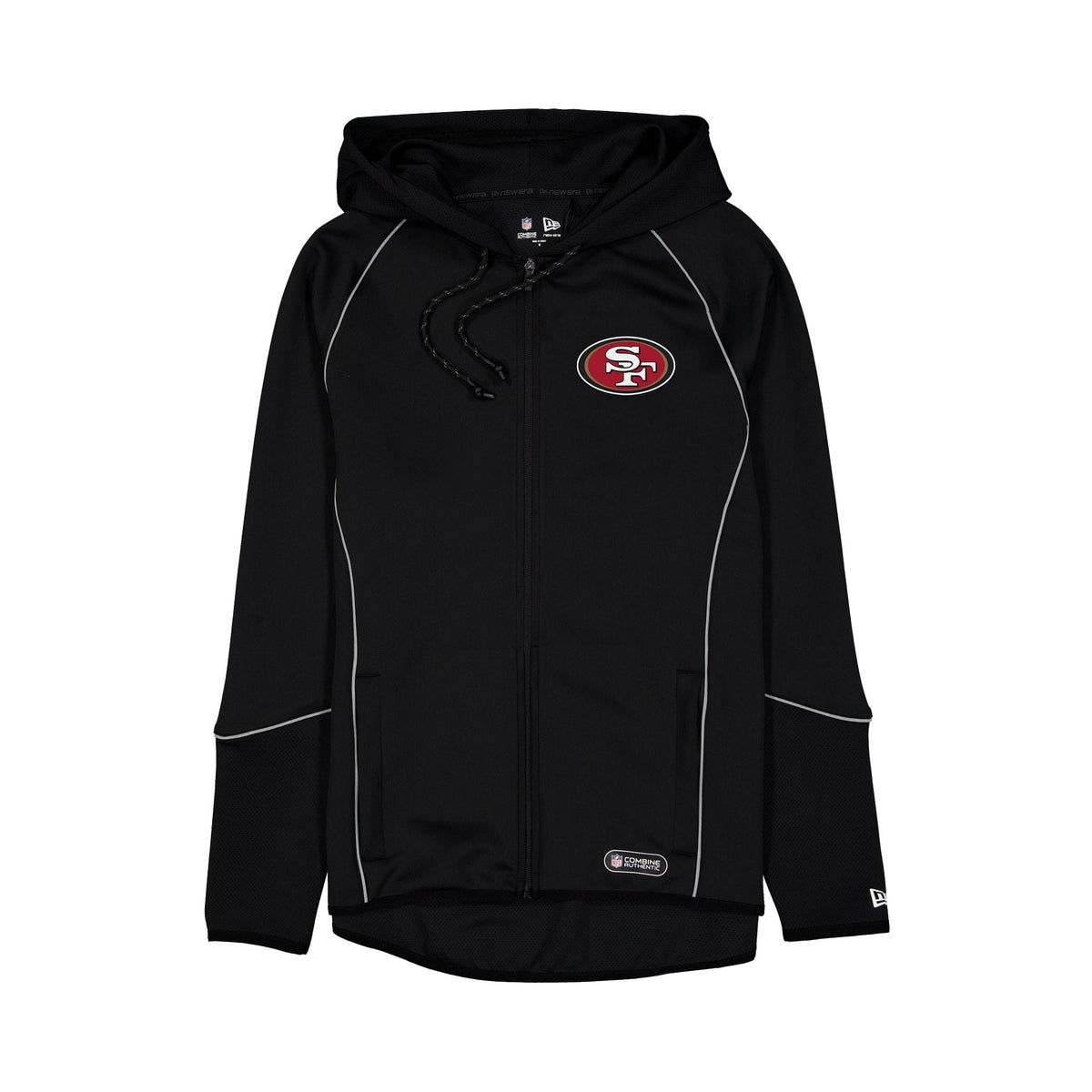 San Francisco 49ers Accented Full-Zip Combine Hoodie