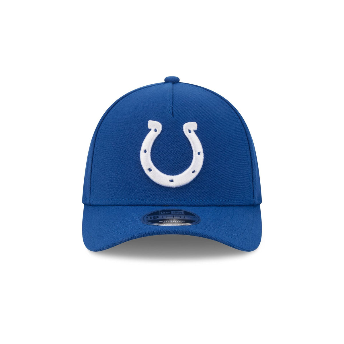 Indianapolis Colts Poly 39THIRTY M-Crown A-Frame Stretch Fit Hat
