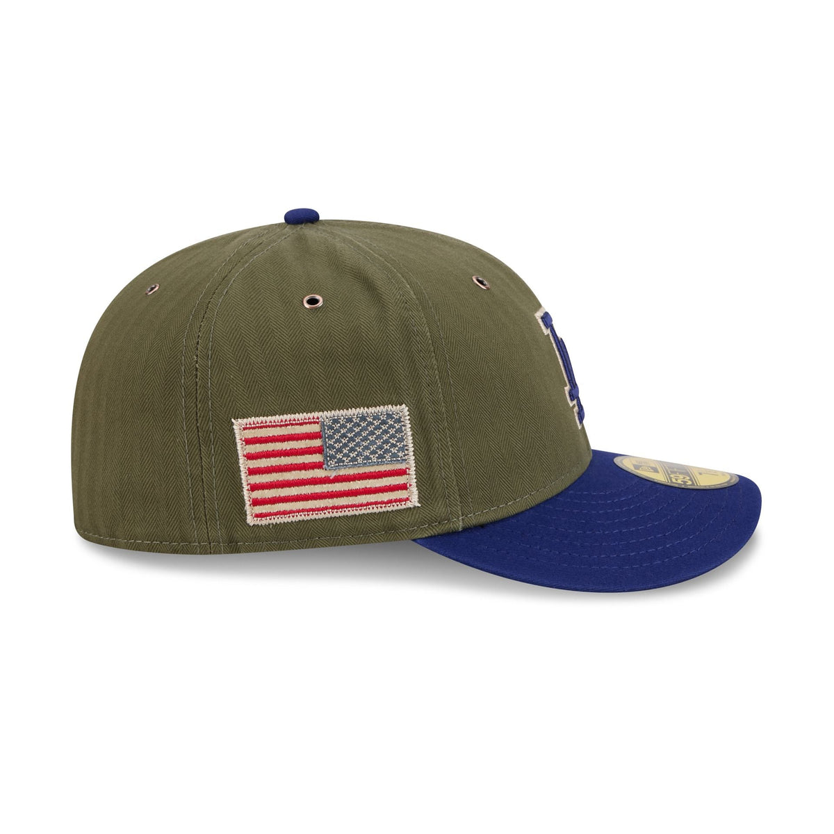 Los Angeles Dodgers Three Looms American Herringbone 59FIFTY Fitted Hat