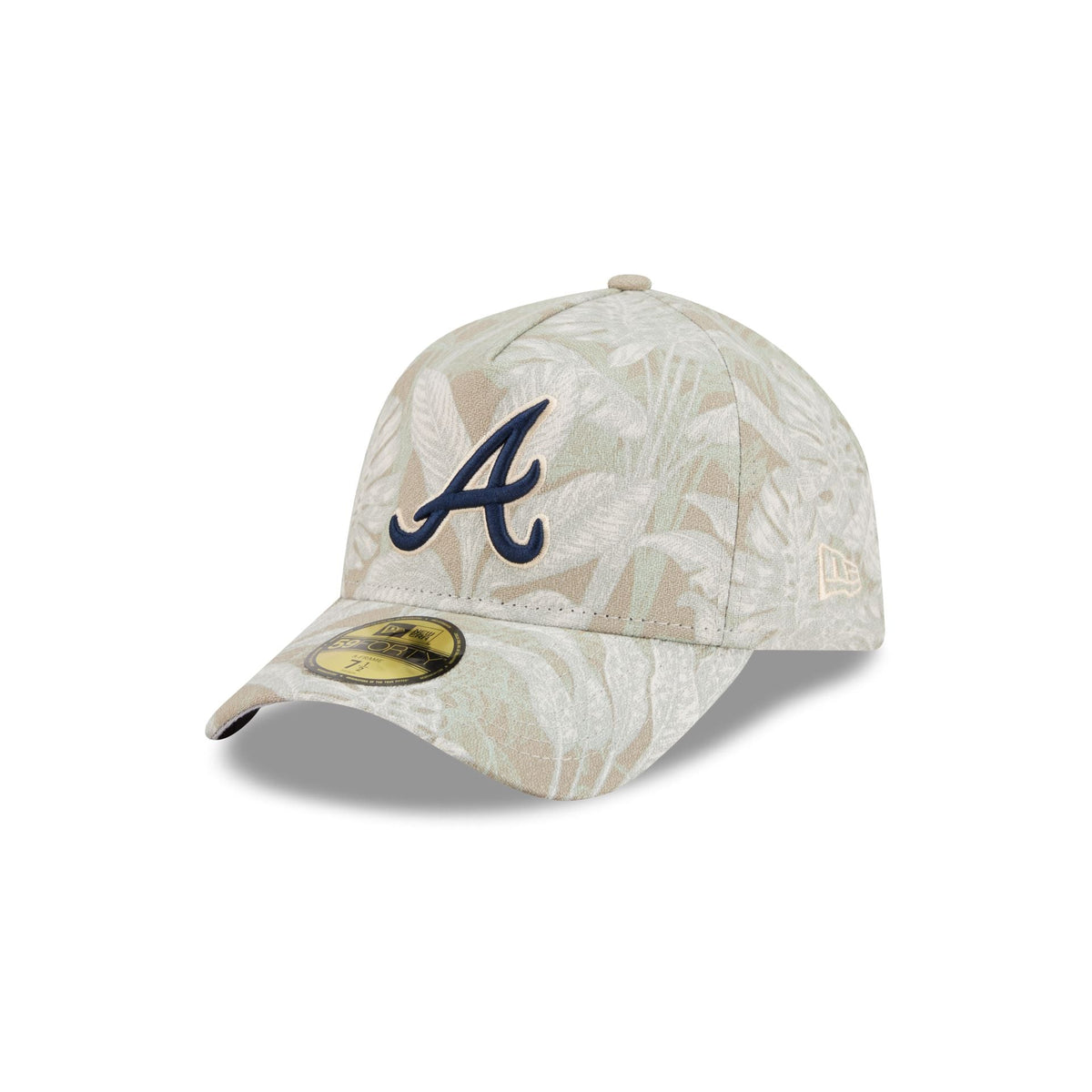 Atlanta Braves Three Looms Leafy Palm 59FORTY A-Frame Fitted Hat