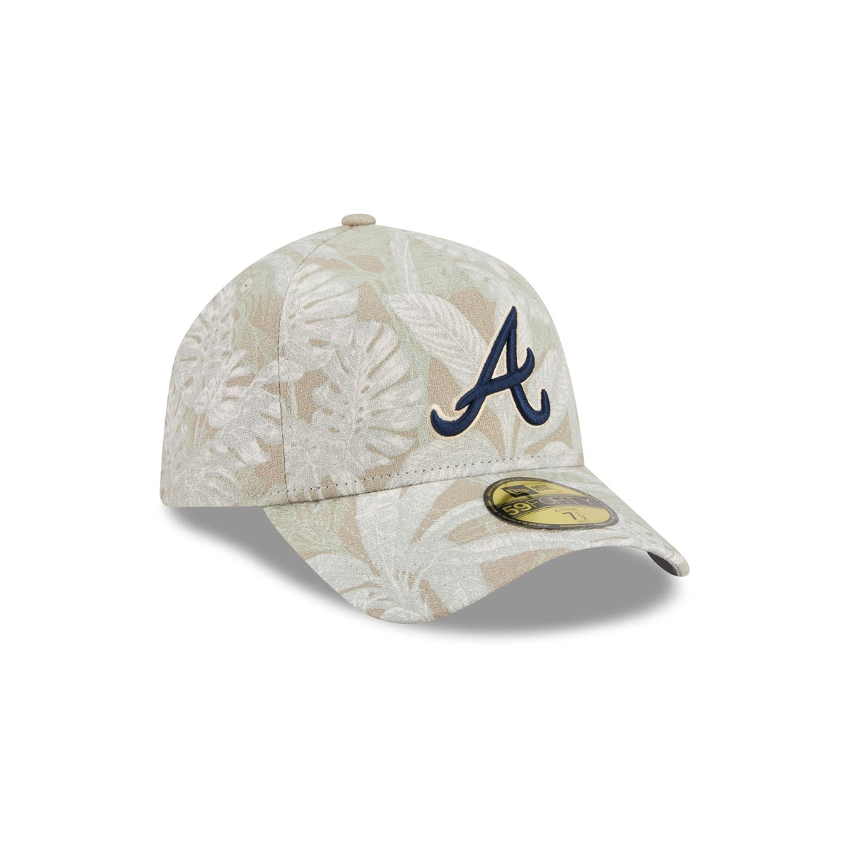 Atlanta Braves Three Looms Leafy Palm 59FORTY A-Frame Fitted Hat