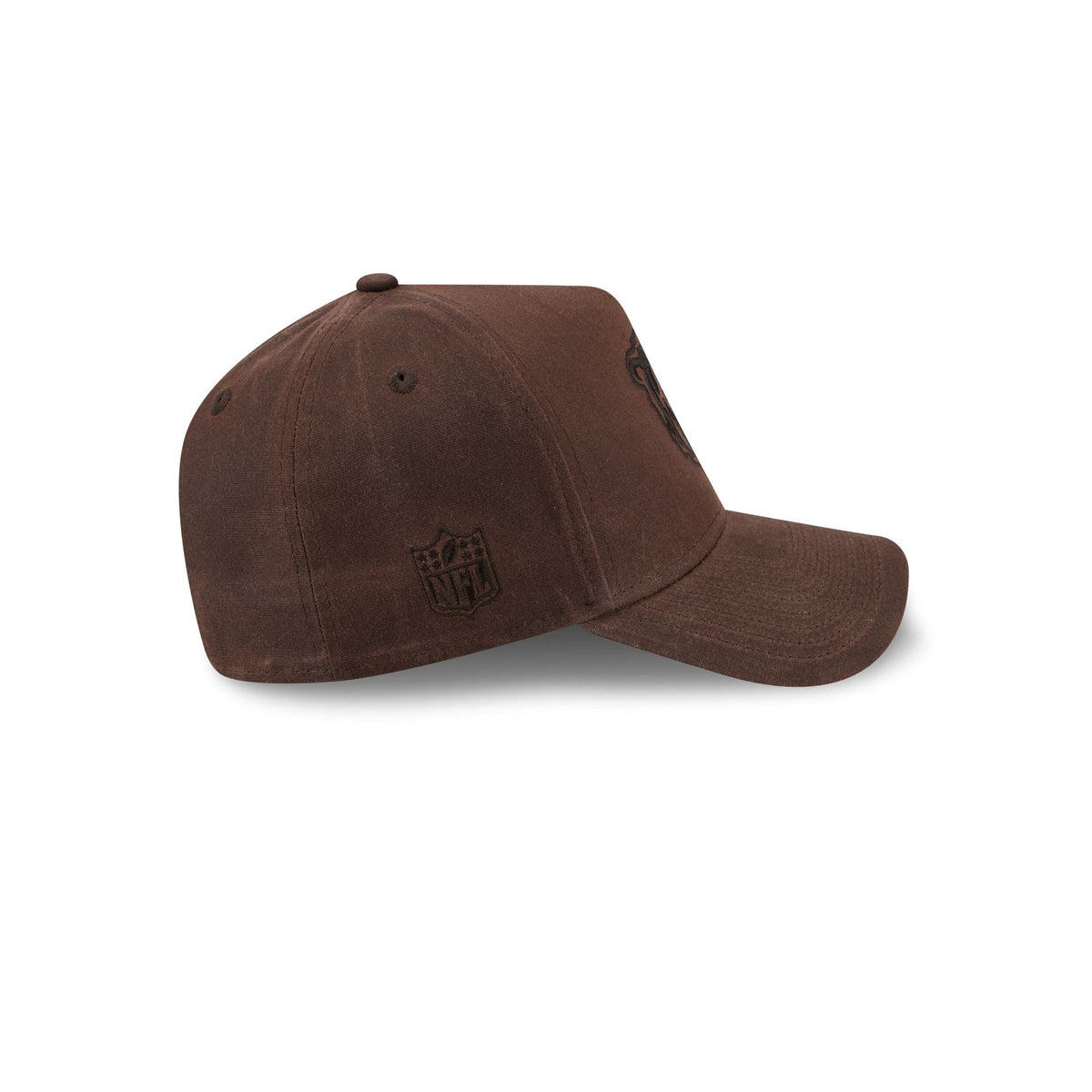 Chicago Bears Waxed Canvas Brown 59FORTY A-Frame Fitted Hat