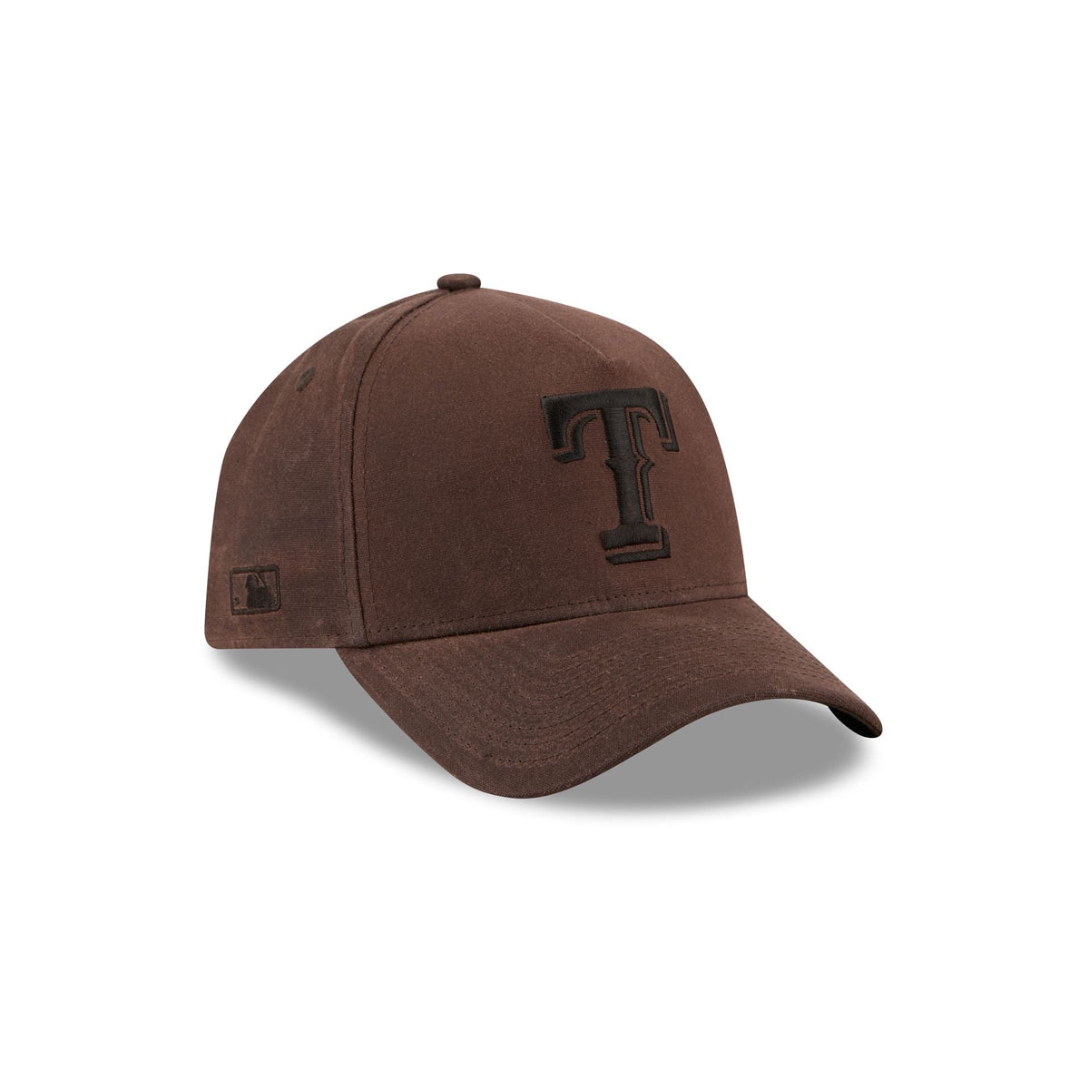 Texas Rangers Waxed Canvas Brown 59FORTY A-Frame Fitted Hat