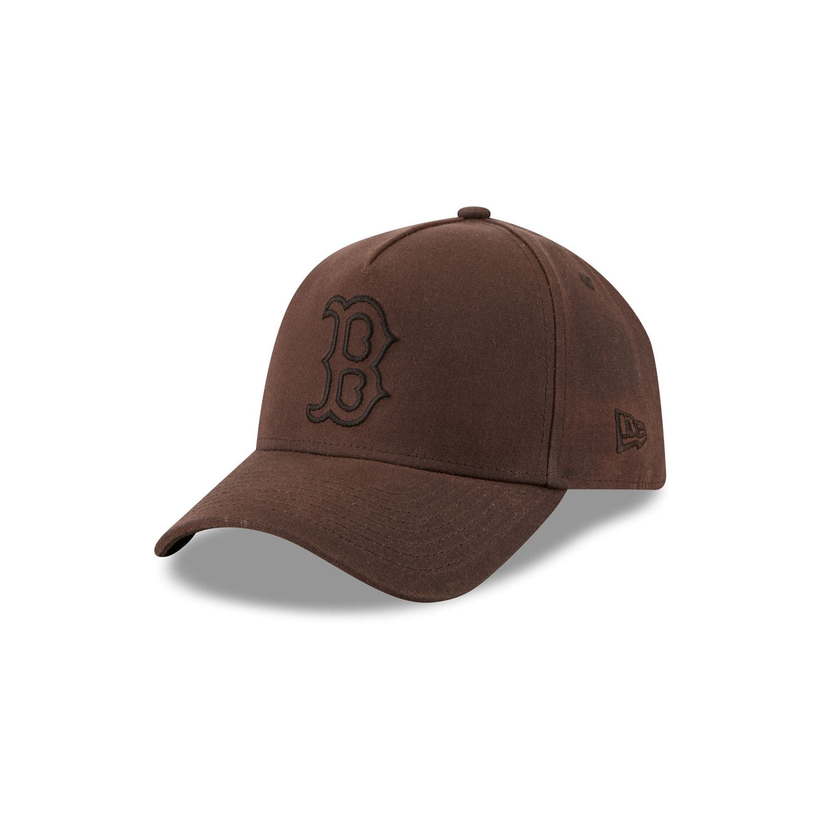 Boston Red Sox Waxed Canvas Brown 59FORTY A-Frame Fitted Hat