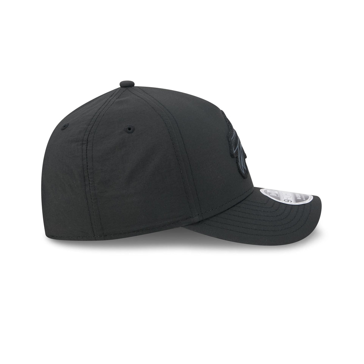 Alpha Industries x Buffalo Bills Nylon Black 9FORTY M-Crown A-Frame Snapback Hat