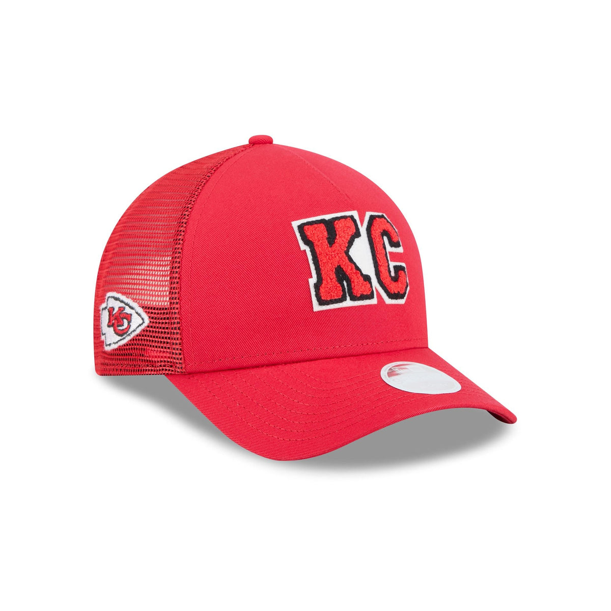 Kansas City Chiefs Scoreboard Women's 9FORTY M-Crown A-Frame Trucker Hat