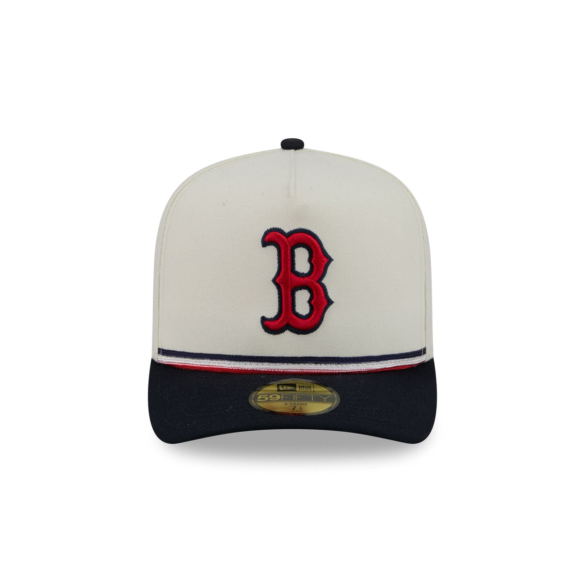 Boston Red Sox Vintage Stripe 59FIFTY A-Frame Fitted Hat