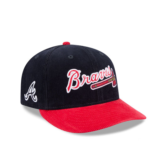 Atlanta Braves Two Tone Corduroy 9FIFTY Snapback Hat