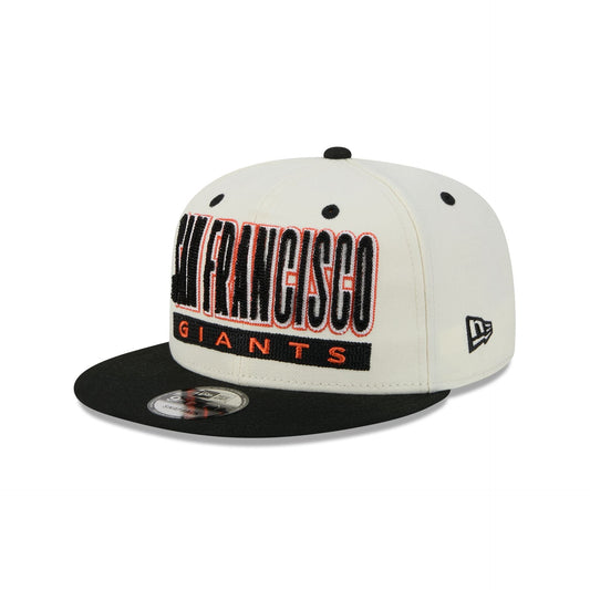 San Francisco Giants Classic Stacked Chrome 9FIFTY Snapback Hat