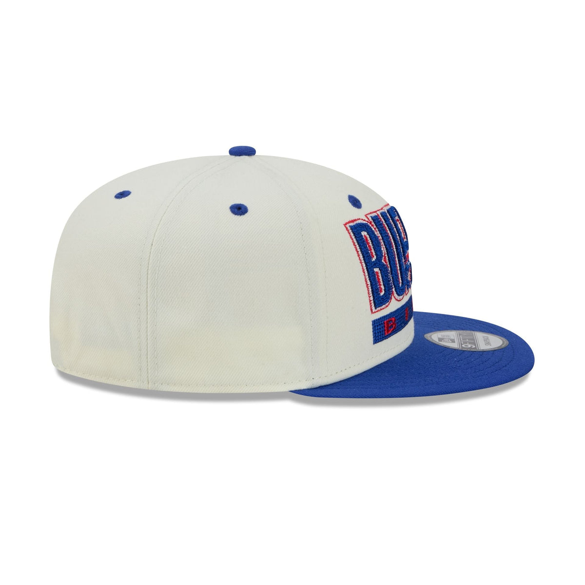 Buffalo Bills Classic Stacked Chrome 9FIFTY Snapback Hat