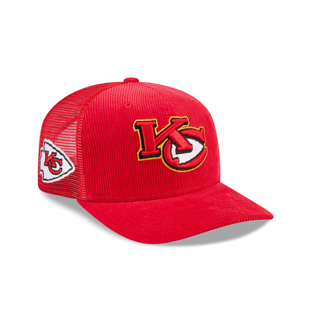 Kansas City Chiefs Deceptor Corduroy 9SEVENTY Trucker Hat