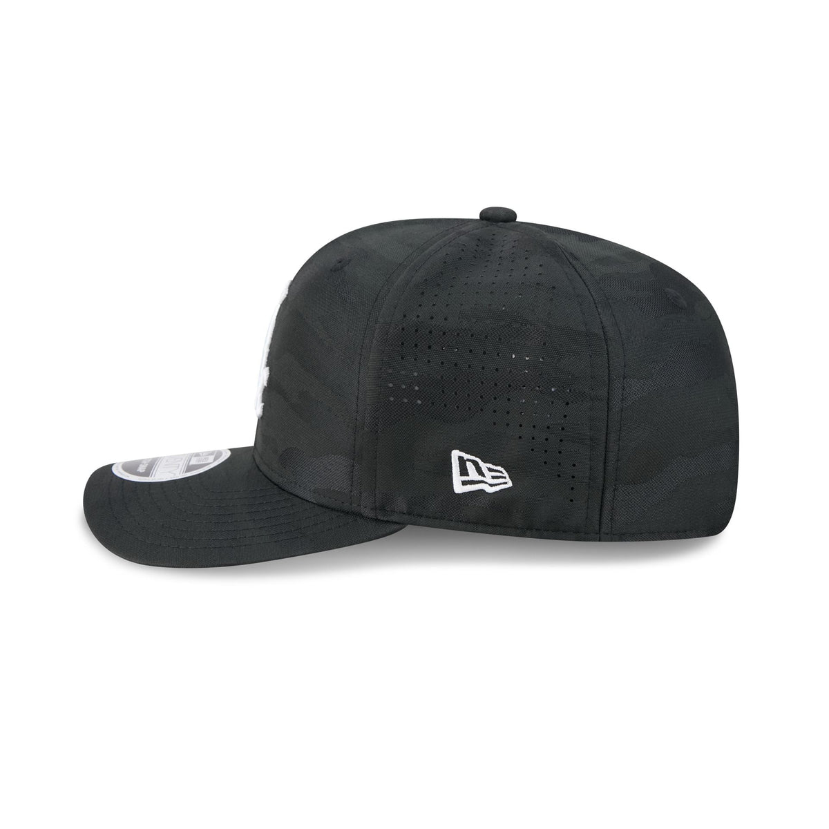 Chicago White Sox Black Camo Performance 9SEVENTY Stretch-Snap Hat