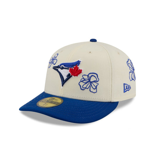 Toronto Blue Jays Floral Outline 59FIFTY Fitted Hat