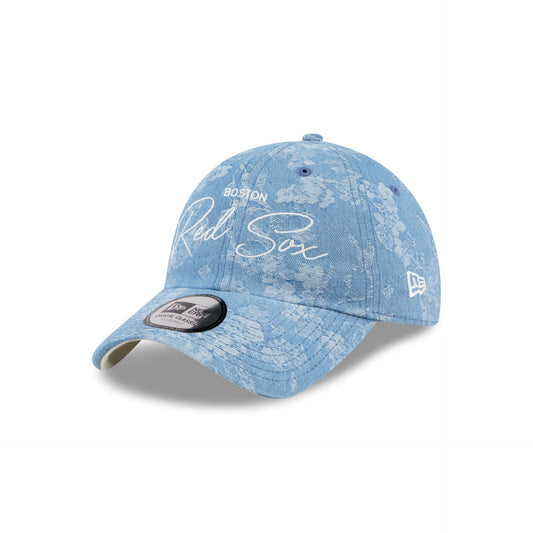 Boston Red Sox Blue Leaves Casual Classic Adjustable Hat