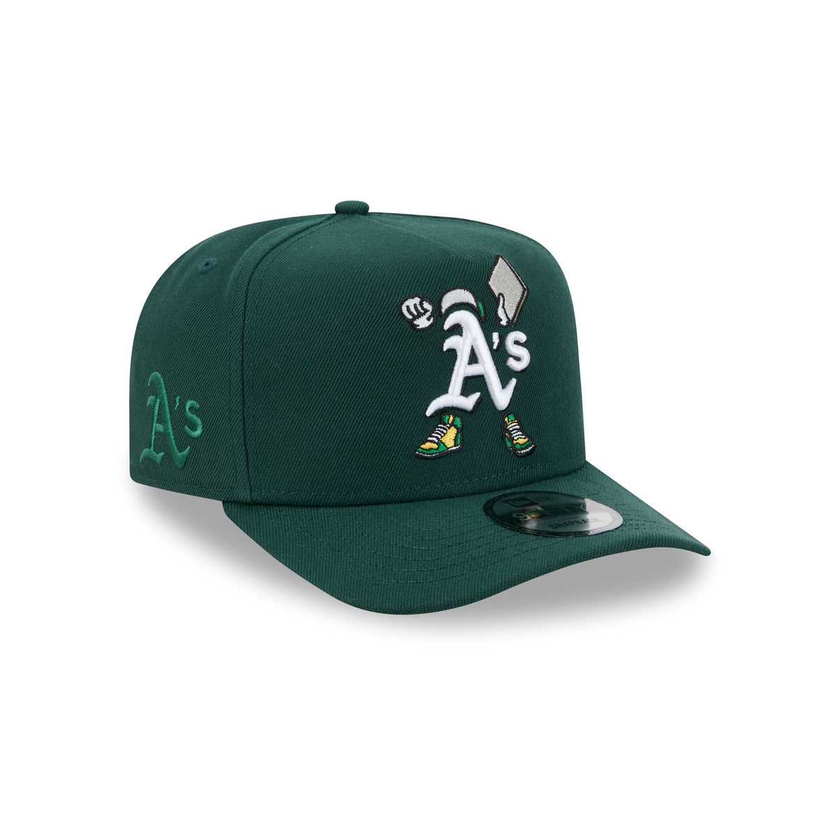 Athletics Cartoon 9FIFTY A-Frame Snapback Hat