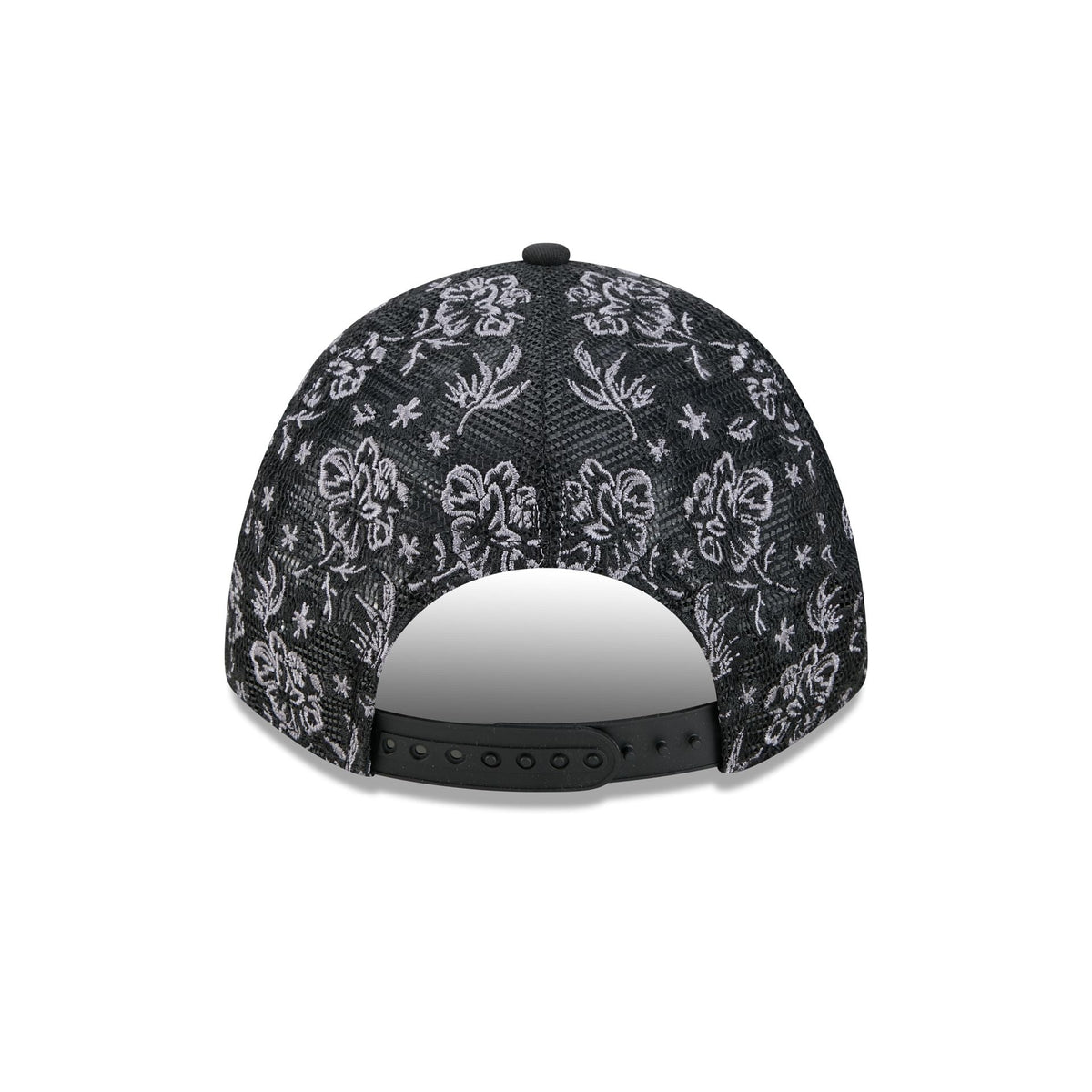 Las Vegas Raiders Floral Mesh Women's 9FORTY M-Crown Trucker Hat
